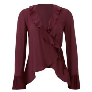 Charli
Gabriella Wrap Blouse
